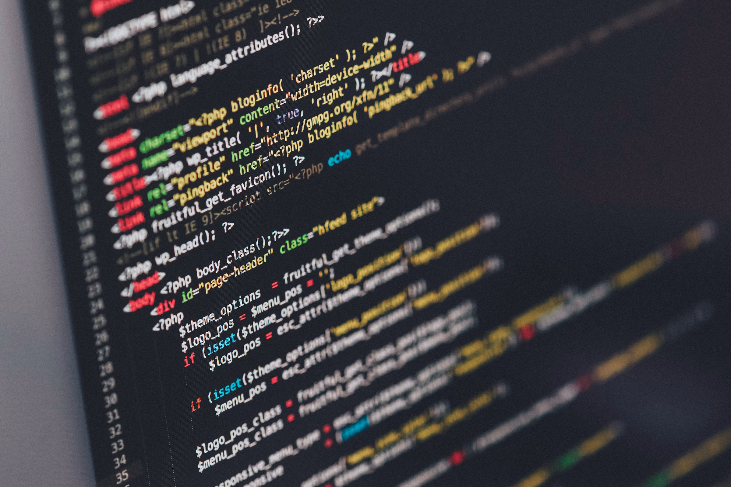 Software code representing API integrations around CRM ERP systems